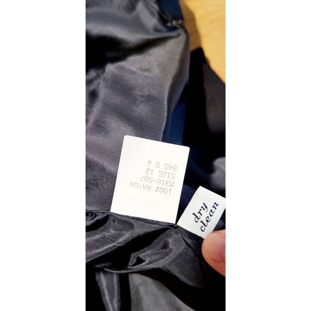 Miss Sofisticates Pendleton Black 2 Button Blazer… - image 7